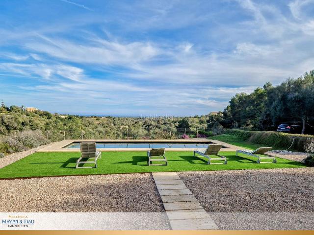 Masía en venta en Baleares Manacor, Manacor Centre. Calas de Mallorca Finca con vistas panorámicas al mar, Obj.8378. Masías.