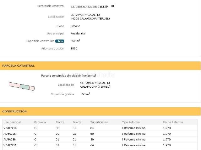 Masía en venta en Calamocha. Casa en venta en Calamocha. Masías.