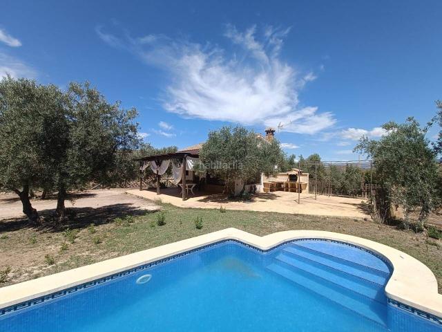 Masía en venta en Moraleda de Zafayona. PARCELA 4,5 HECTAREAS CON CHALET DE RECREO Y PISCINA. Masías Moraleda de.