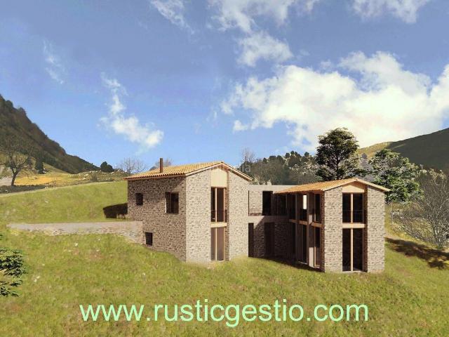 Masía en venta en Ogassa Pirineos. Finca rústica con Proyecto de rehabilitación eco sostenible aprobado en Ogassa Ripollès. Masías.