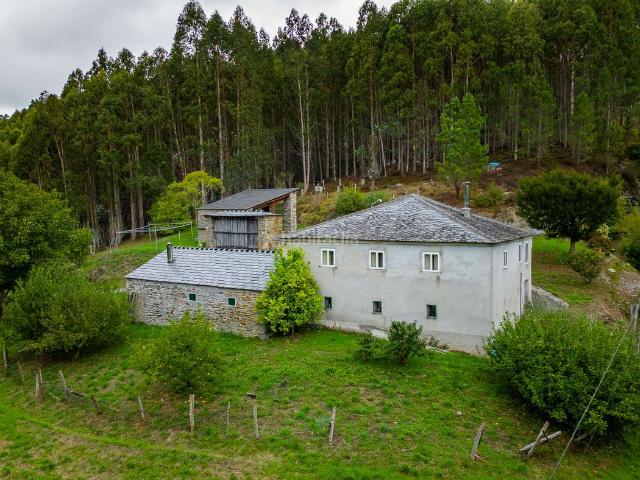 Masía en venta en Pontenova A. Casa restaurada con plantación de eucaliptos en A Pontenova. Masías Pontenova.