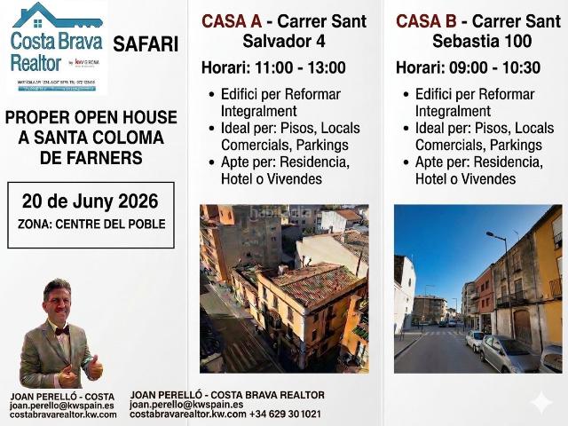 Masía en venta en Santa Coloma de Farners. OPORTUNIDAD ÚNICA DE INVERSIÓN Gran propiedad con potencial ilimitado en el centro de Santa Coloma de Farners. Masías Santa Coloma de.