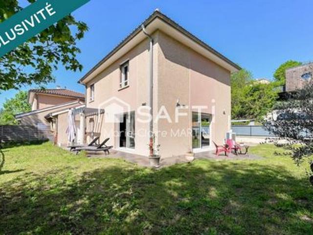 MASSIEUX VILLA Contemporaine 115 m² avec double garage Vue dégagée & environnement privilégié