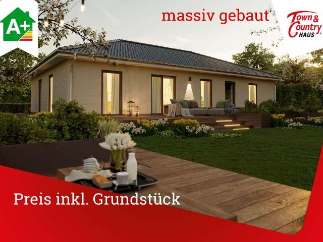 massiv gebaut, Preis schlüsselfertig inkl. Grundstück