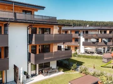 Massivholzbau Wohnen am Sagergut Thalgau Haus A Top 01