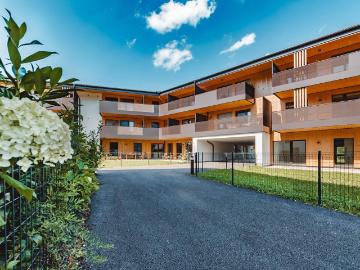 Massivholzbau Wohnen am Sagergut Thalgau Haus B Top 12