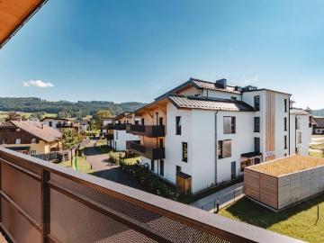 Massivholzbau Wohnen am Sagergut Thalgau Haus B Top 13