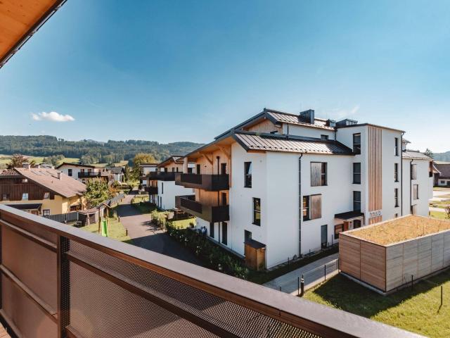 Massivholzbau Wohnen am Sagergut Thalgau Haus B Top 13