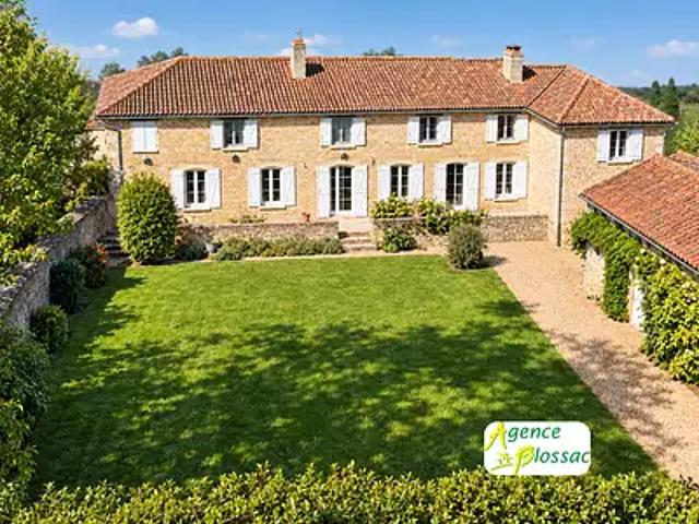 Massognes 86170 Achat / Vente maison 8 pièces t8 jardin terrasse