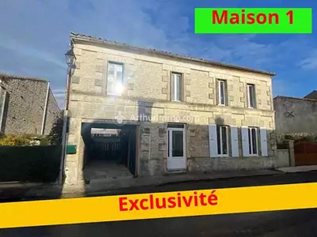 Matha 17160 Achat / Vente maison 4 pièces t4