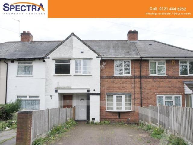 Matlock Road, Tyseley, Birmingham B11. 3 bed terraced house to rent £900 pcm £208 pw