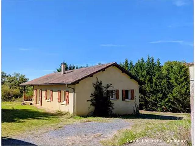 Maumusson Laguian 32400 Achat / Vente maison 6 pièces t6 jardin terrasse