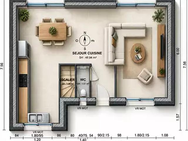 Maurecourt 78780 Programme neuf maison neuf à vendre 5 pièces