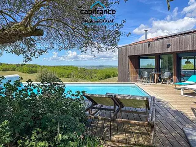 Mauroux 46700 Achat / Vente maison 8 pièces t8 piscine jardin