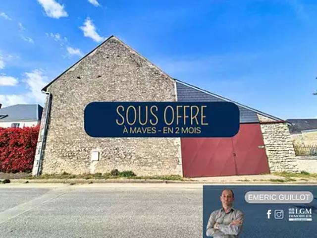 Maves 41500 Achat / Vente maison 2 pièces t2 jardin