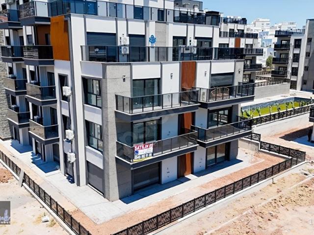 MAVİ BONCUK'TAN ÇANDARLI RAMSA PORT'TA DENİZ MANZARALI 1+1 DAİRE