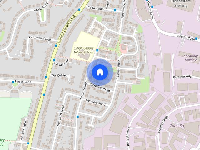 Mawnan Close, Exhall, Coventry, Warwickshire, CV7