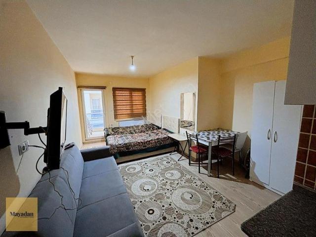 Mayadan Karakaş Mahallesinde Eşyalı 1+0 Kiralık Daire