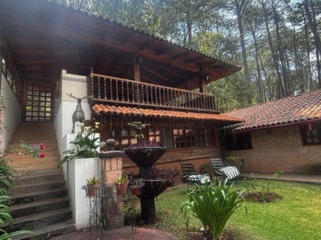 Mazamitla Los Cazos condominio, cabaña en venta 300m2 construcción 4200 terreno