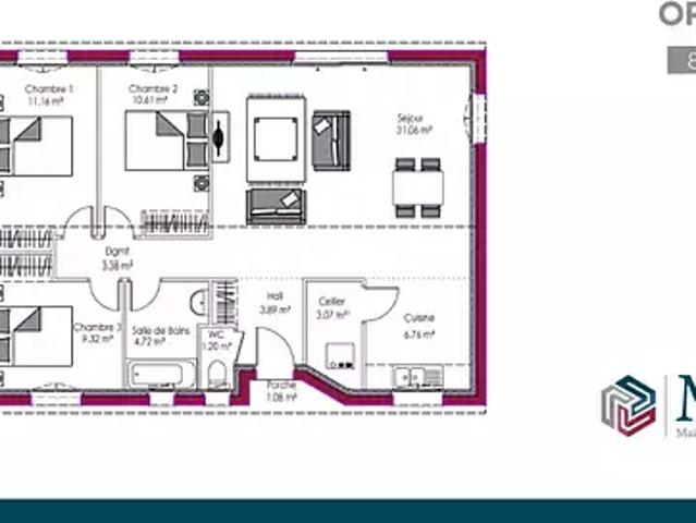 Mazères 33210 Programme neuf maison neuf à vendre 4 pièces
