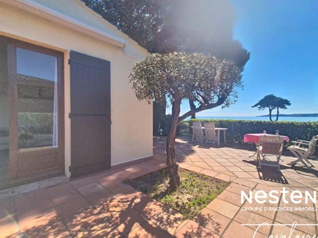 Mazet 2 pièces 48 m² 30,26 m² loi carrez dans un environnement privilégié à 50 m de la plage