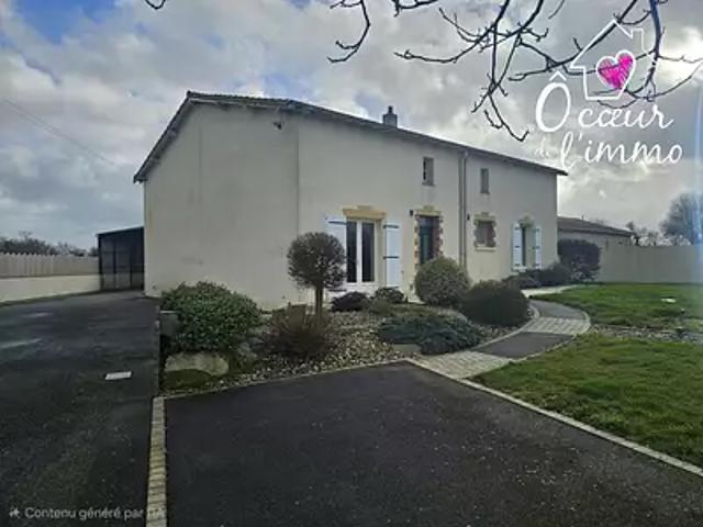 Mazières en Mauges 49280 Achat / Vente maison 6 pièces t6