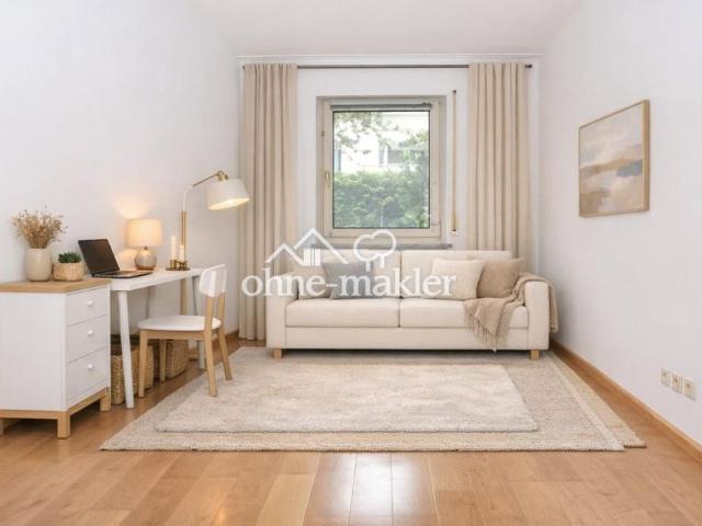 Menterschwaige: Möblierte oder unmöblierte 3‑Zi. Terrassenwohnung 117 m² mit 200 m² Garten & TG