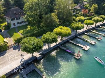 Menthon St Bernard, propriété d'architecte face au lac