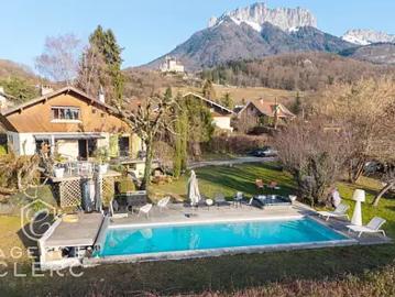 Menthon Saint Bernard 74290 Achat / Vente maison 5 pièces t5 piscine
