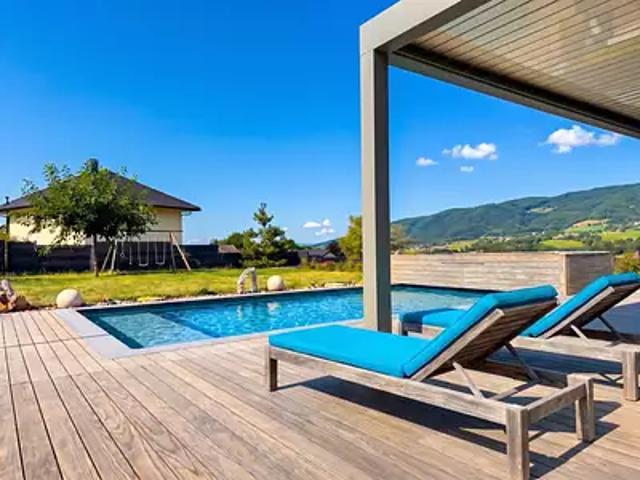 Menthonnex en Bornes 74350 Achat / Vente maison 5 pièces t5 piscine jardin