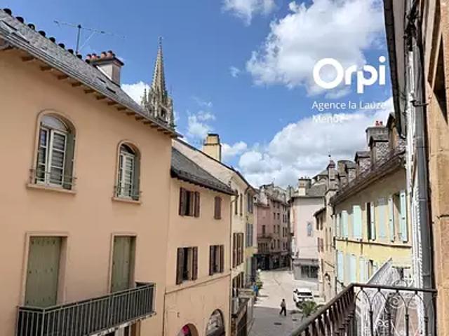 Mende 48000 Achat / Vente appartement 5 pièces t5 cave balcon