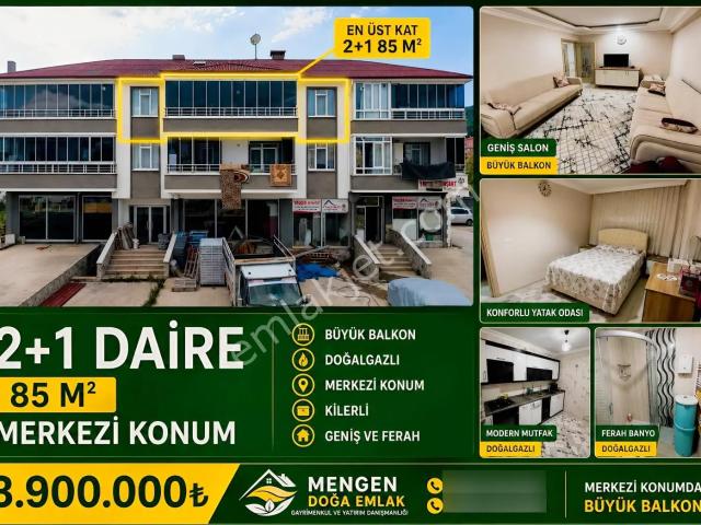 Mengen Türkbeyli De Merkezi Konum Satılık 2+1 Daire