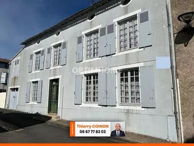 Ménigoute 79340 Achat / Vente maison 7 pièces t7 jardin terrasse