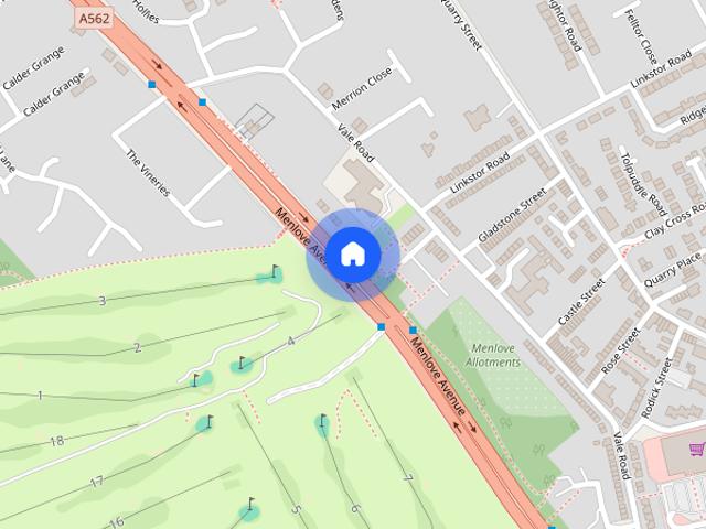 Menlove Avenue, Liverpool, L25
