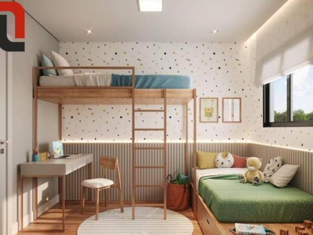 Meo Hauer Apto 63m² 3 quartos, sacada gourmet e 1 vaga