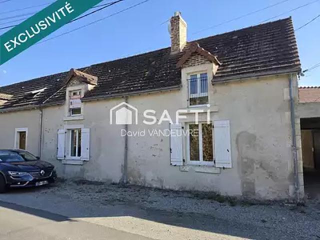 Méobecq 36500 Achat / Vente maison 3 pièces t3 terrasse parking