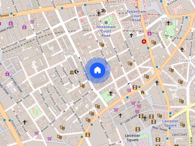 Meard Street, Soho, London, W1F