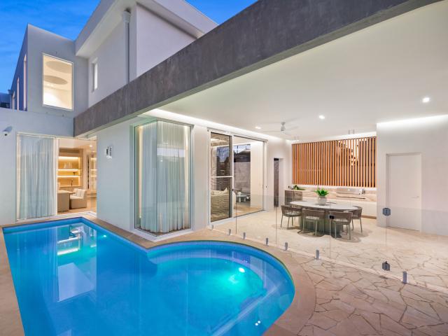 Mediterranean Inspired Luxury Just Steps from the Bay