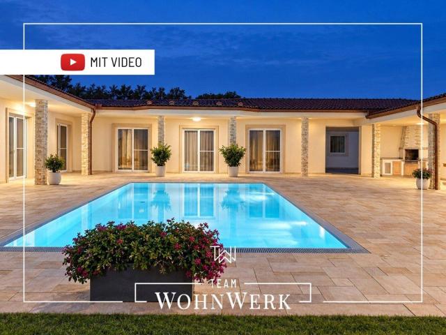 Mediterraner Bungalow mit Innenhof Pool | 300 m² auf einer Ebene, 6 Zimmer und 1.596 m² Grund in Sankt Lorenzen im Mürztal