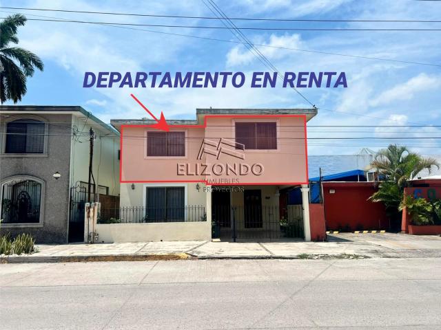 MEDR2641 DEPARTAMENTO AMUEBLADO EN RENTA, COL. UNIDAD NACIONAL, $12,500