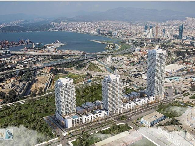Megapol İzmir Cadde Evlerinde 3+1 KDV Avantajlı Satılık Daire
