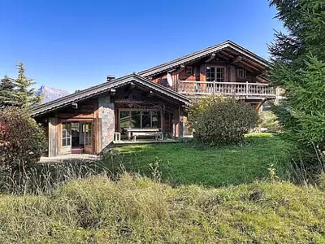 Megève 74120 Achat / Vente maison 10 pièces t10 au dernier étage piscine