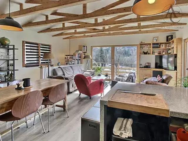 Megève 74120 Achat / Vente maison 4 pièces t4 terrasse parking
