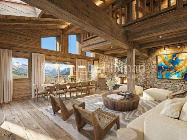 Megeve – Demi chalet neuf de grande qualité 181m² Megève