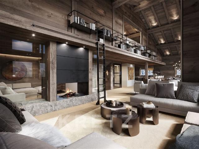 MEGEVE MONT D'ARBOIS Chalet 395 m2 en cours de finitions 395m² Megève