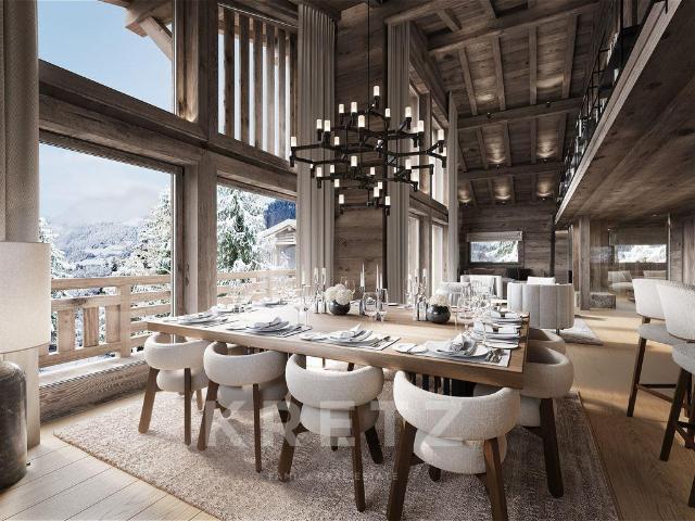 MEGEVE MONT D'ARBOIS Chalet en cours de finitions 340m² Megève