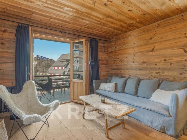 Megève – Rochebrune – Appartement Et Terrasse Avec Vue Dégag. 50m² Megève