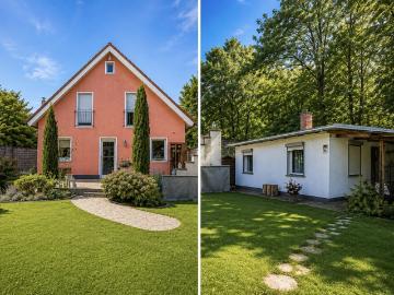 Mehrgenerationentraum auf 1.071 m² Grundstück – EFH inkl. kleinem Haus & Wellness nahe Oranienburg