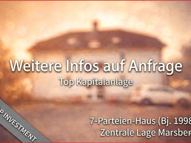 Mehrfamilienhaus mit 7 WE, zentral in Marsberg, Renditeobjekt