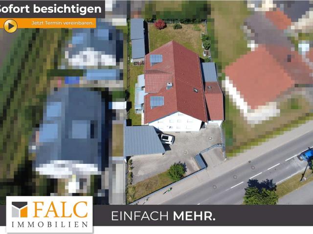 Mehrfamilienhaus mit 3 Wohnungen + 990 QM Grundstücksfläche